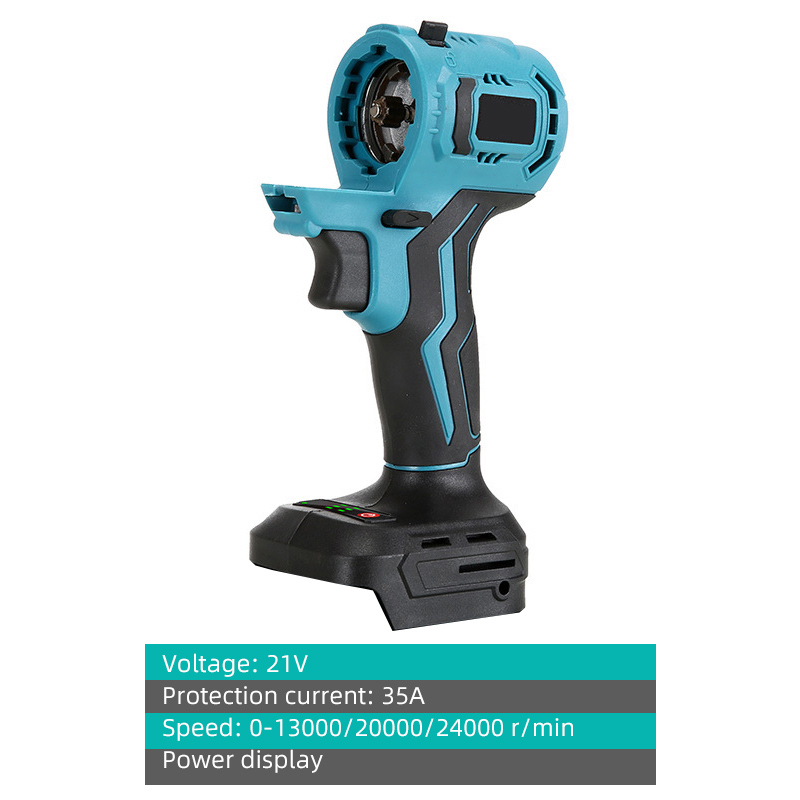 Brushless Multitool Electric Screwdriver Multifunctional Tool Set Electric Drill Reciprocating Saw Tool For Makita No Battery: Brown