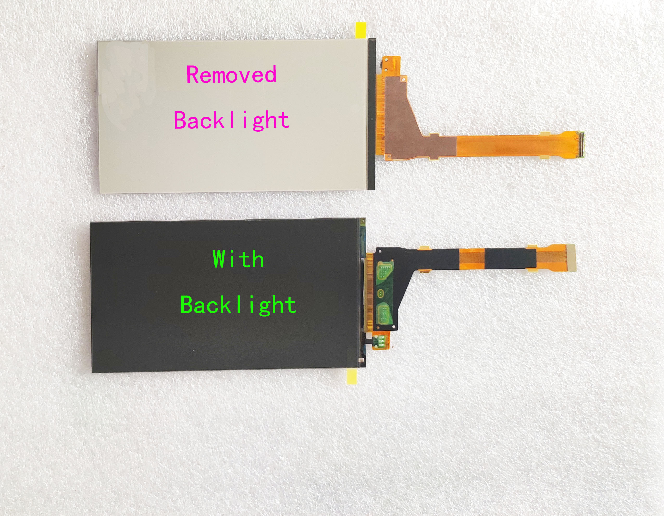 5.5 inch Sharp LCD LS055R1SX04 1440*2560 High Resolution 2K For UV curing 3D Printer Mobile Phone Remove Backlight