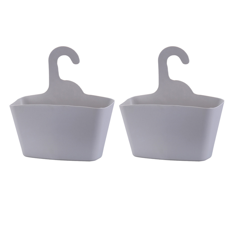 2Pcs Plastic Shower Hanging Caddy Organizer Storage Basket for Bathroom Shower to Hold Shampoo Conditioner Body Wash Ho