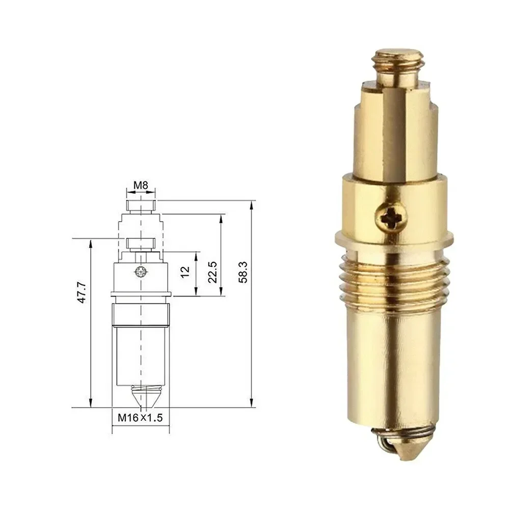 Beckenabfall Easy Pop Up Click Clack Plug Federkern Abflüsse Zubehör A1112 Ersatzbecken Wasserdichtungsabdeckung Teile