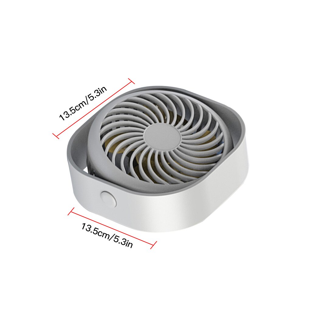 Vierkante Zomer Mini Ventilator Draagbare Beweging Usb Oplaadbare Koeling Thuis Tafel Type Fans