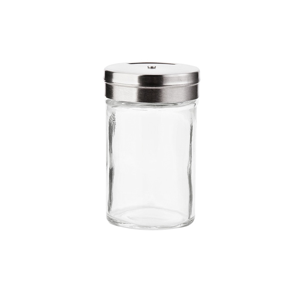 Kitchen Spice Jar Seasoning Box Kitchen Spice Glass Storage Bottle Jars Transparent Sugar Salt Pepper Cumin Powder Box Tool