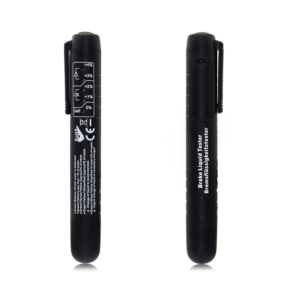Auto Car Brake Fluid Tester Check Fluid 5LED Indicator For DOT3/DOT4/DOT5.1 Car Diagnostics Testing Automotive Pen