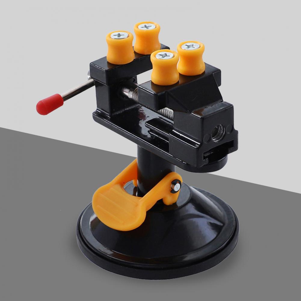 Sales Table Vise Compact Stable Clamping Sucking Base Mini Technical Table Vise for Garage
