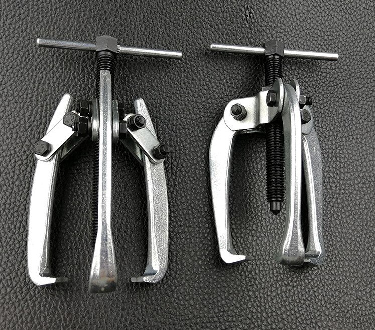 Herramienta de extracción de cojinetes de 2 mandíbulas/3 mandíbulas, correa de volante de inercia de tracción adecuada para rodamientos de cubo de rueda de 10mm-80mm de diámetro, 1 unidad: 3 Jaw 2