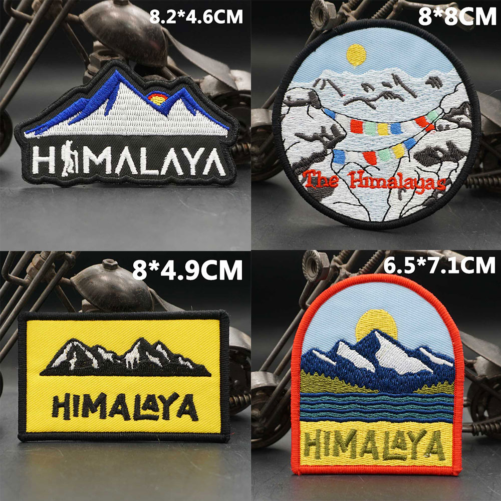 AA26-2,AA28-2,AA29-2,AA30-2 HIMALAYA Himalayan Outdoor Camping EMBROIDERY PATCH