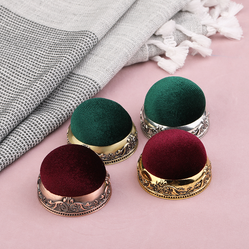 KRABALL-Pin de aguja de coser de estilo Vintage, herramienta de punto de cruz, alfombrilla de costura para agujas, accesorios de costura