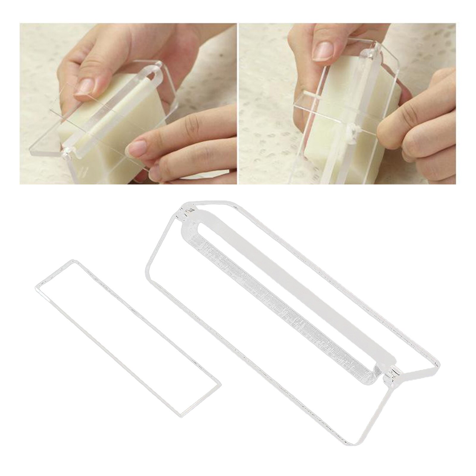 Acrylic Handmade Soap Beveler Planer Soap Edge Trimmer DIY Soap Making Tool