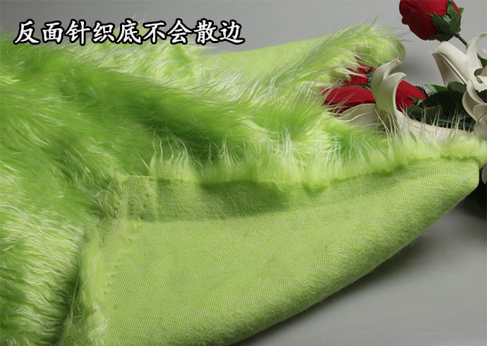 Pluche cospaly prestaties kleding sieraden teller clothr achtergrond doek deken hond haar ambachten pluche faux fur stof