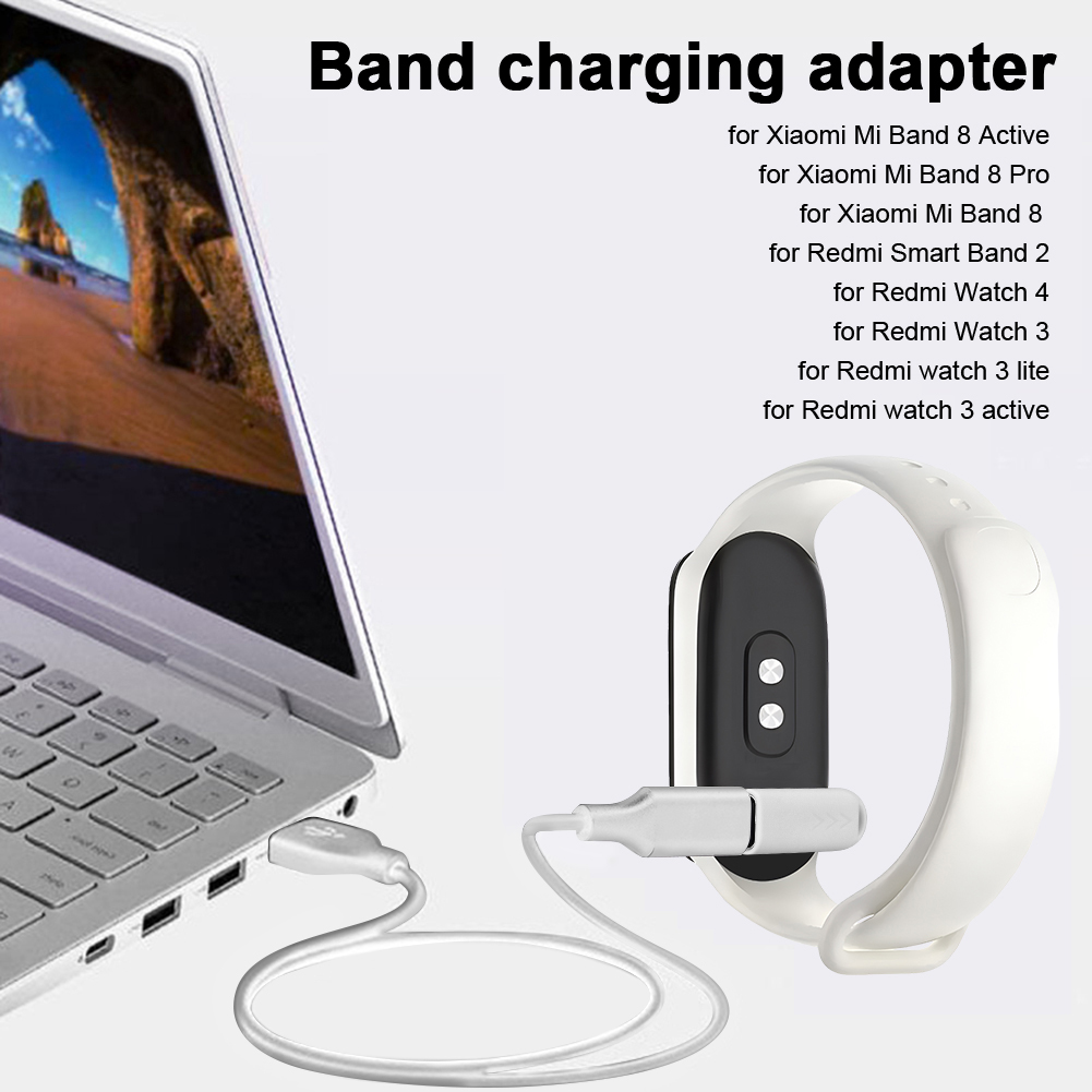 Conector de cargador tipo C hembra para Xiaomi/Redmi Watch, convertidor de carga para Xiaomi Mi Band 8 Pro, Redmi Watch 4