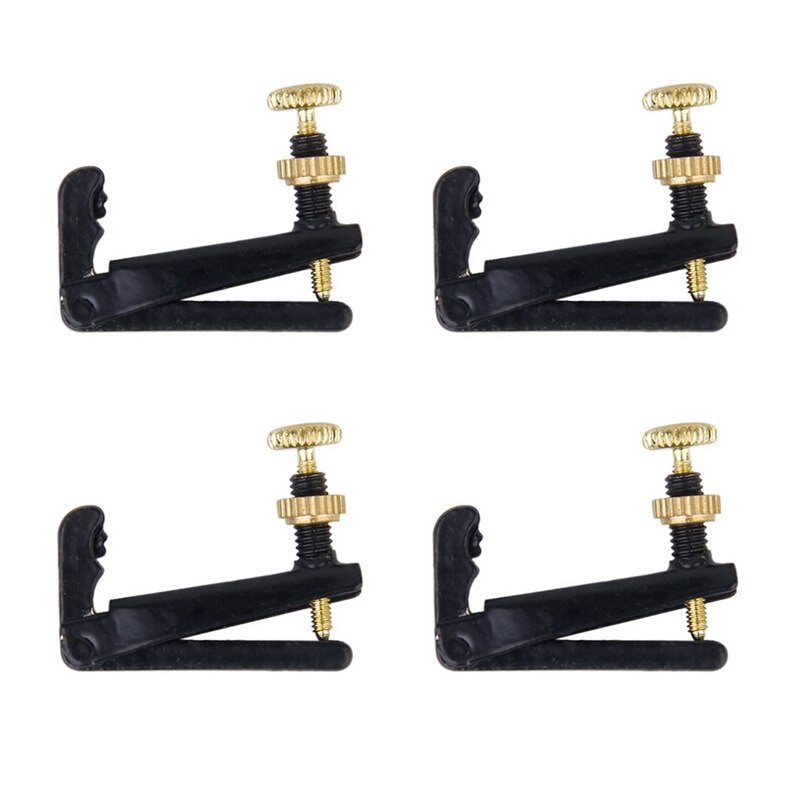 4 piece 3/ 4-4/ 4 Violin Fine Tuner String Plate: Default Title