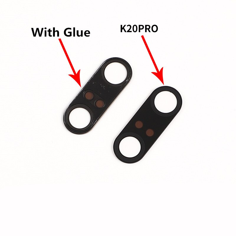 K20Pro Lens For Xiaomi Redmi K20 / K20 Pro Original Camera Lens Glass Housing Back Cover Replacement Repair Parts + Glue