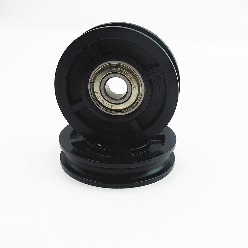 10 stks/partij Lager op Wielen U-Vormige 608zz met Lager op Wielen Lager Plastic Gecoat