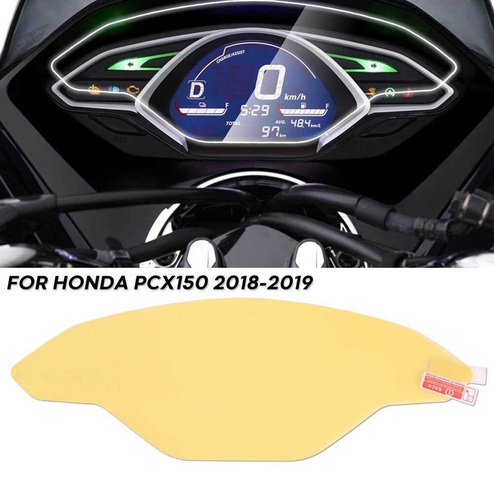 Motorcycle Speedometer Wrap Transparent Replacement Dashboard Cluster HD Guard Screen Protector Practical TPU Film Anti Scratch