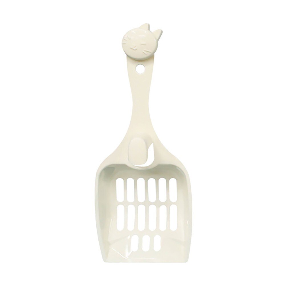 Plastic Cat Litter Scoop Pet Care Sand Waste Scooper Shovel Hollow Cleaning Tool Hollow Style Lightweight Durable Easy To Clean: Default Title