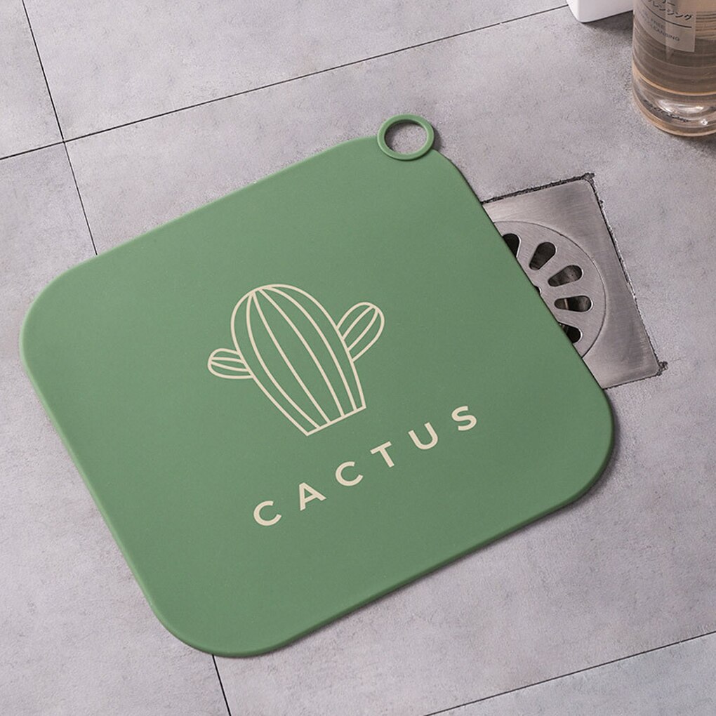 Gootsteen Afvoer Zeef Haar Riool Deodorant Afvoerputje Pad Badkamer Wc Siliconen Afsluitdeksel Mat Anti Geur Water Pad