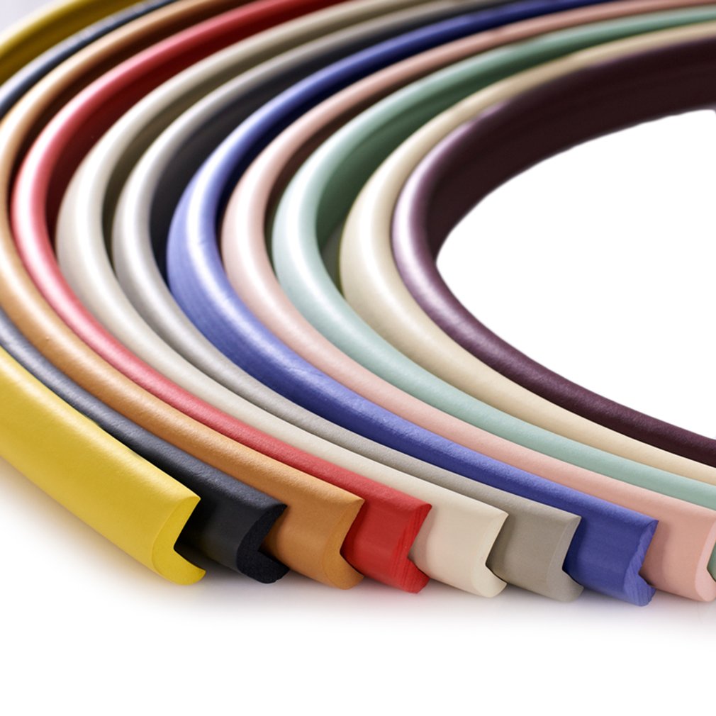 2M Thick Corner Guards Baby Safety Furniture Table Protector Edge Corner Desk Cover Protective Tape Foam Corners Bumper Guard