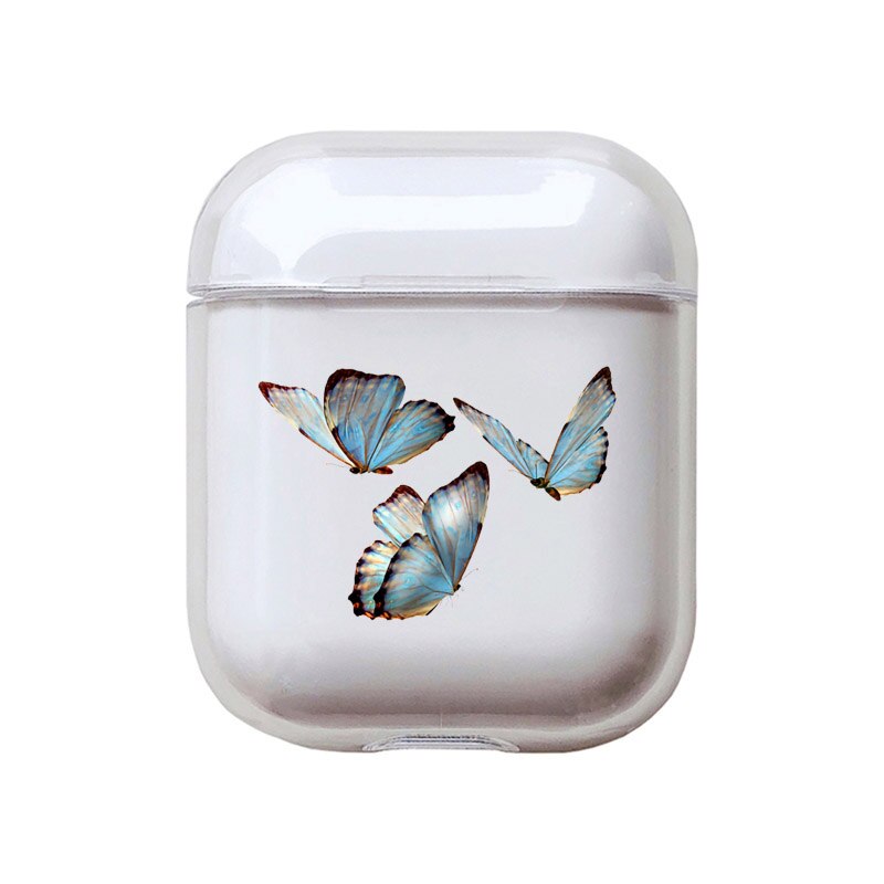 Funda de mariposa para Airpods Pro 2, funda bonita a la con dibujos, funda rígida para Airpods 2 Pro y cargador: WS162-5ForAirpods