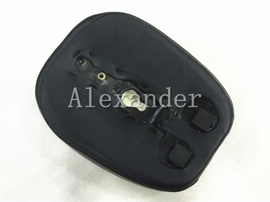 For Harley Davidson XL 1200X 48 Forty Eight XL 1200V 72 Seventy Two Black Leather Pillion Pad Rear Passenger Seat 1200