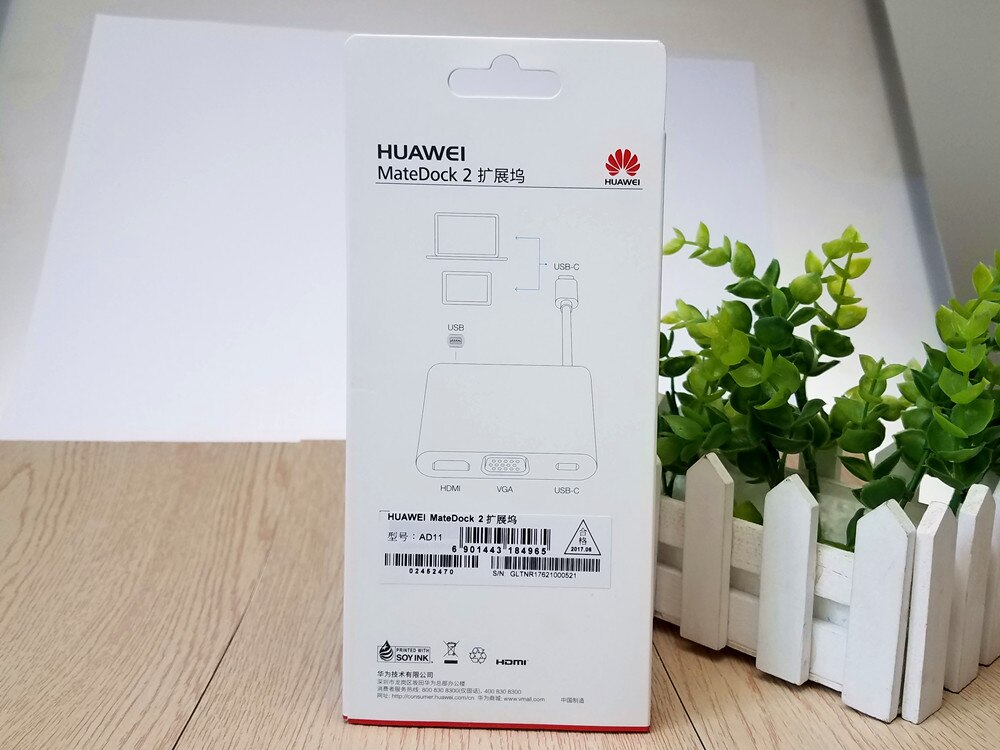 Original Huawei MateDock 2 Dock Station for HUAWEI MateBook E HUAWEI MateBook X Huawei Mate phone Type C Dock