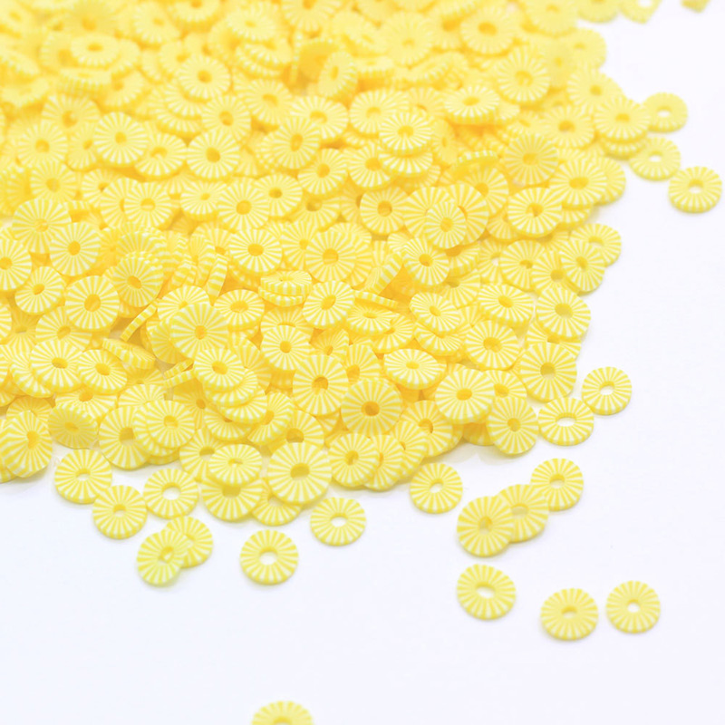 100g fruit abacaxi fatias de argila polímero polvilhos para artesanato que faz diy material de enchimento decoração da arte do prego acessórios
