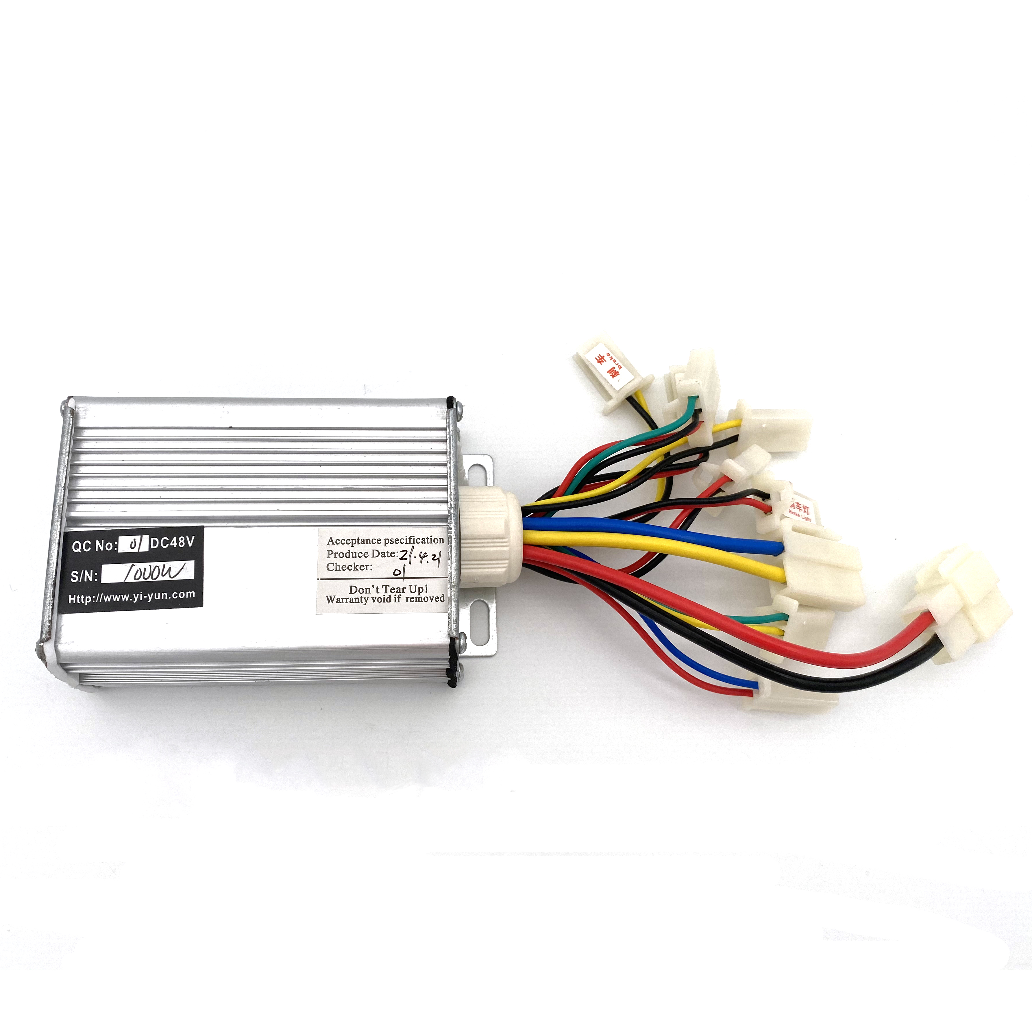 Dc 48V 1000W Geborsteld Motor Controller Elektrische Fiets Snelheid Box Controller Fiets Scooter Set E-Bike Elektrische motor Controller