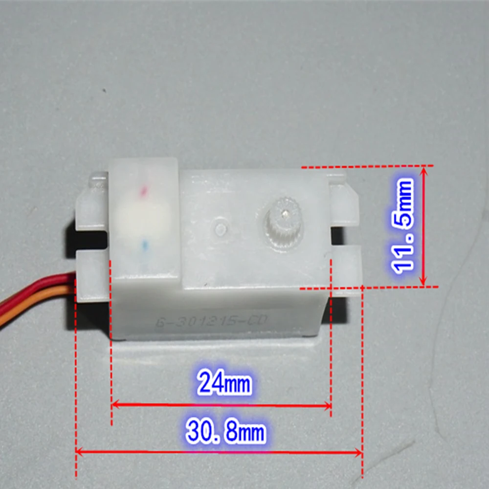 Micro Mini 6g Servo Steering Motor Electric DC 5V Coreless Motor Mini Aeromodel RC Car Boat Model Robot Fixed Wing 90 Degrees
