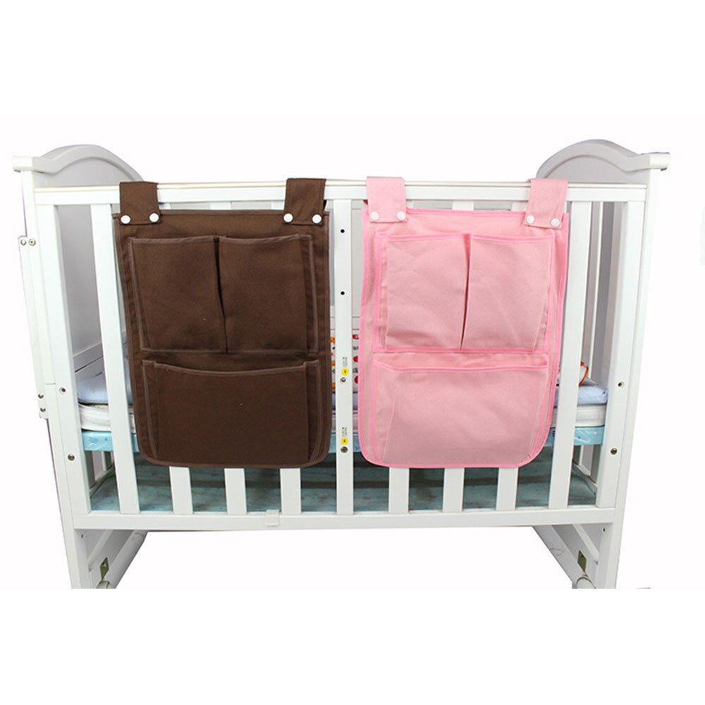 Cartoon Kamers Nursery Opknoping Opbergtas Luier Pocket Voor Pasgeboren Wieg Beddengoed Set Babybedje Bed Crib Organizer Speelgoed 45*35Cm
