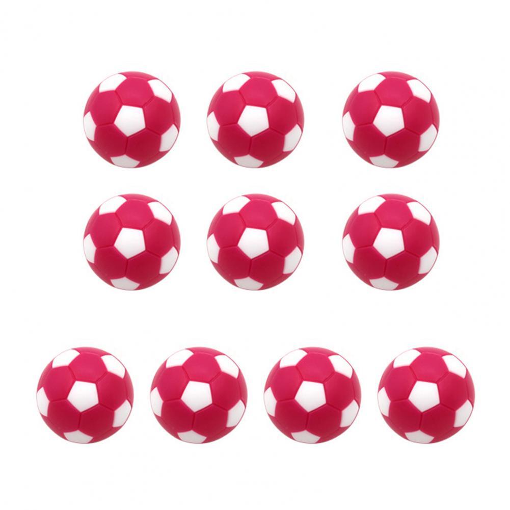 Boardgame Football Practical Accessory Fade-less Desktop Game Replacement Balls for Office Table Soccer Table Footballs:  Pink