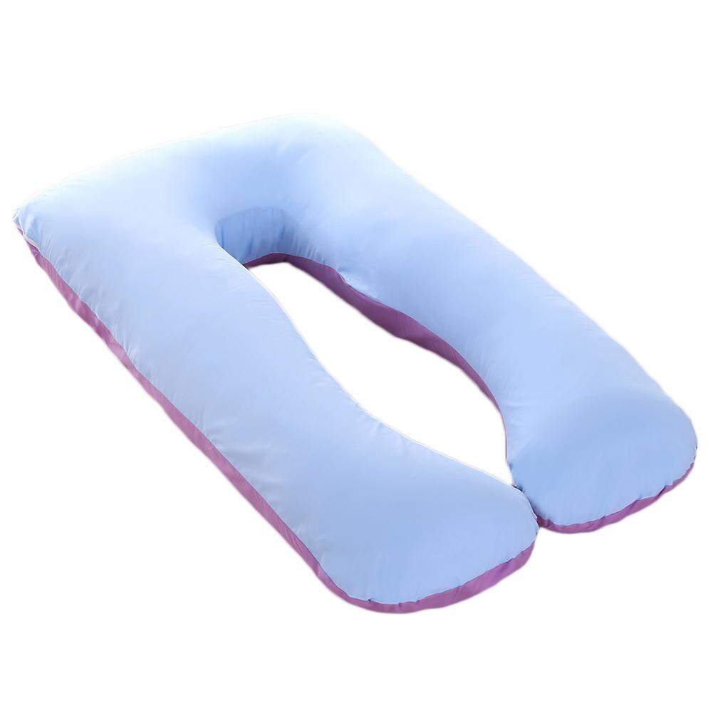 Pregnant Women Sleeping Support Pillow Full Body PW12 100% Cotton Comfort U Shape Maternity Bed Pillows Pregnancy Side Sleepers