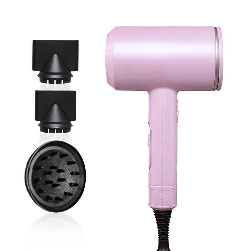Föhn Professionele Elektrische Föhn Sterke Power Föhn /Cold Air Kappers Blow Haar Drogen Tool: Roze / Au