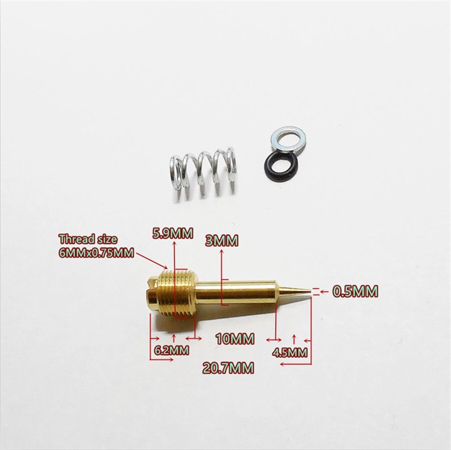 For DR350 Goose350 Single Cylinder Engine Mikuni BST40 Carburetor Repair kit Configure Vacuum Diaphragm