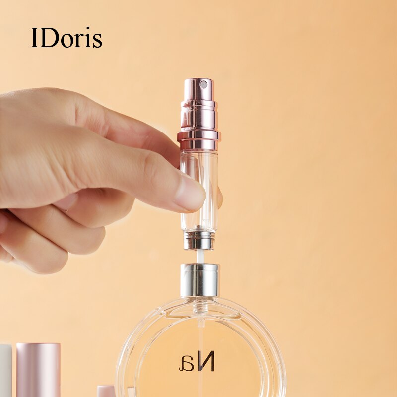 IDoris perfume vaporizers Bottled bottoms filled with perfume high-end travel portable spray small sample empty bottle dispenser
