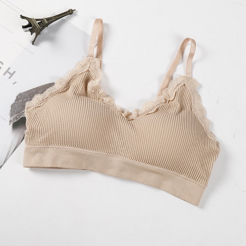 Women Wrapped Chest Bralette Bra Female Lace Strap Top Underwear Bras For Women