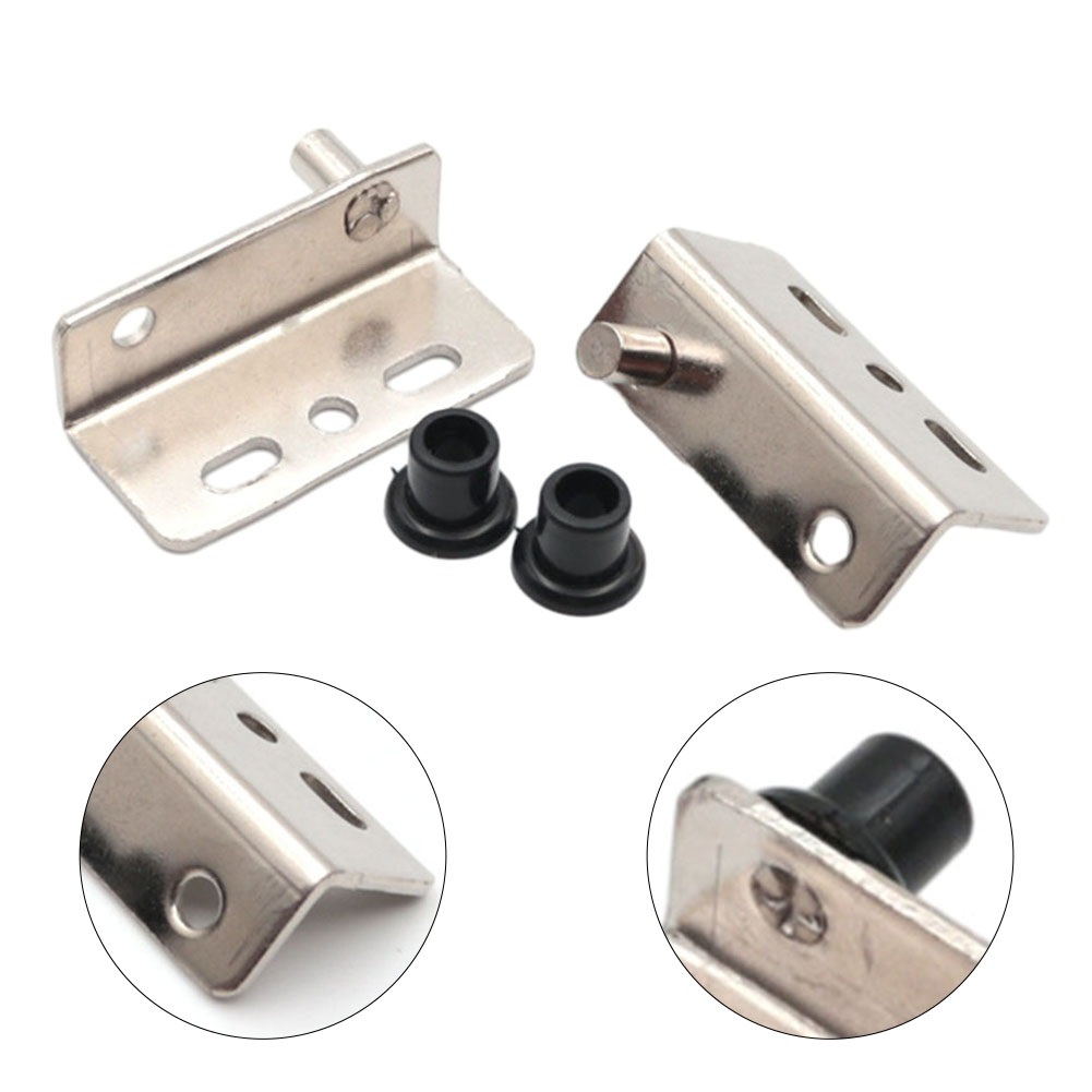 Bisagra pivotante CT, bisagra de código de esquina para puerta de madera, cajones, muebles, armarios, herrajes para puertas de armario, 2 uds.