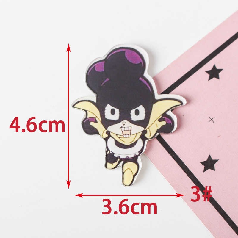 Mijn Hero Academia 1 PC Shirt Leuke Cartoon broche Acryl cartoon Badge Pinnen Bag Packbag Decoratie Schilderen Volkeren Broche Broch: 3