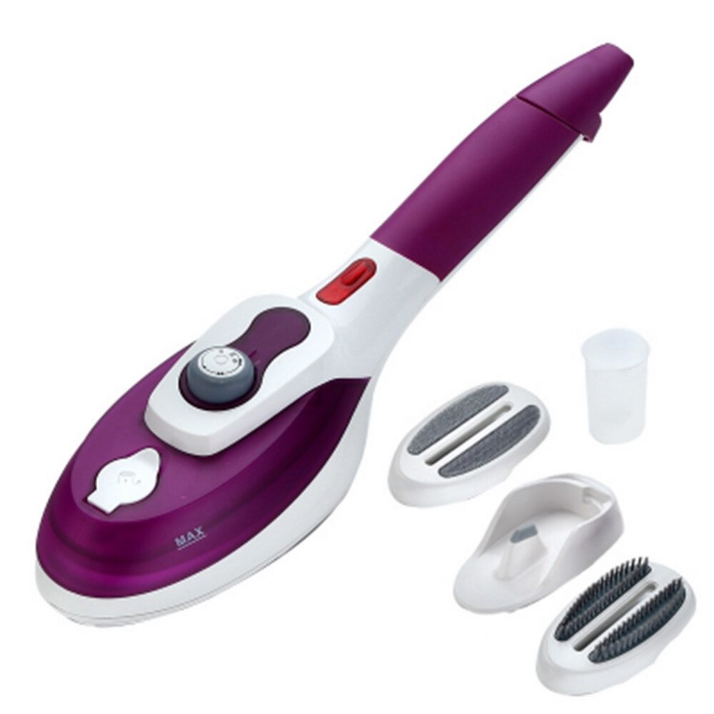 800W Handheld Garment Steamer Iron Portable Powerful Steam Brush Fast Heat Up Removable Water Tank Travel Home Ironing Machine: 1