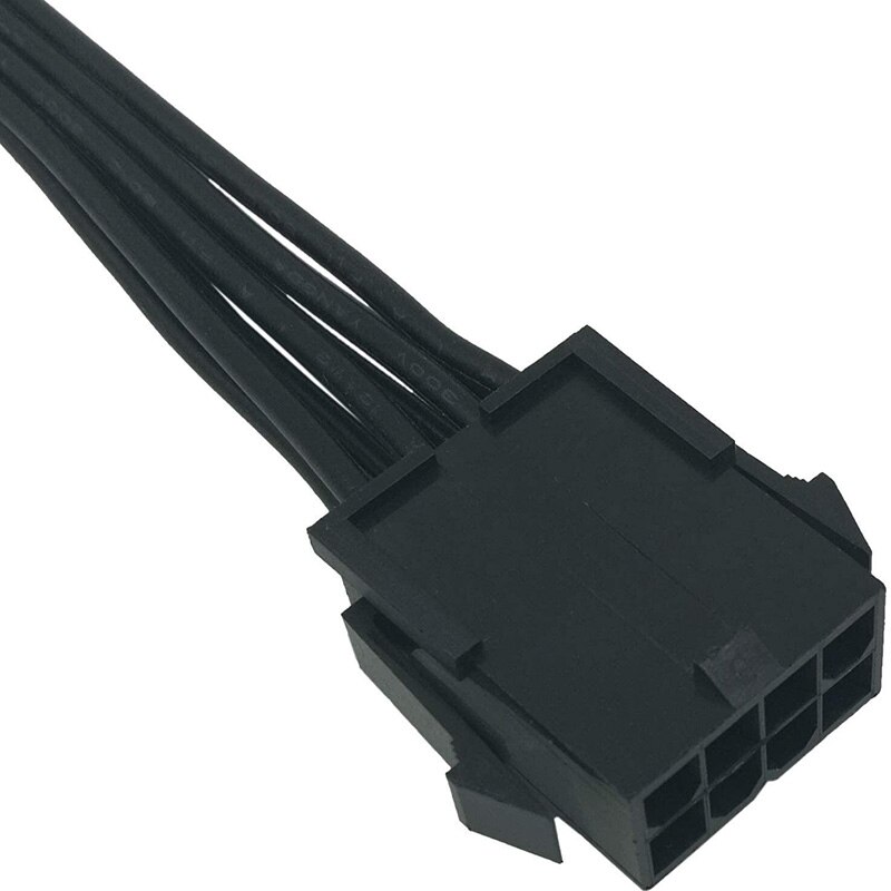 EPS 8 Pin Power Extension Cable, ATX CPU 8 Pin Female to 8(4+4) Pin Male EPS Extension Cable,12 Inches