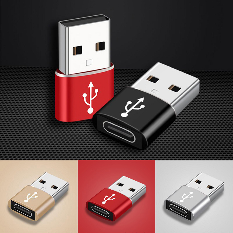 USB Typ C Adapter USB 3,0 Typ A Stecker auf USB 3,1 Typ C Weibliche Konverter USB C Lade Daten transfer Adapter für iPhone 12 Pro