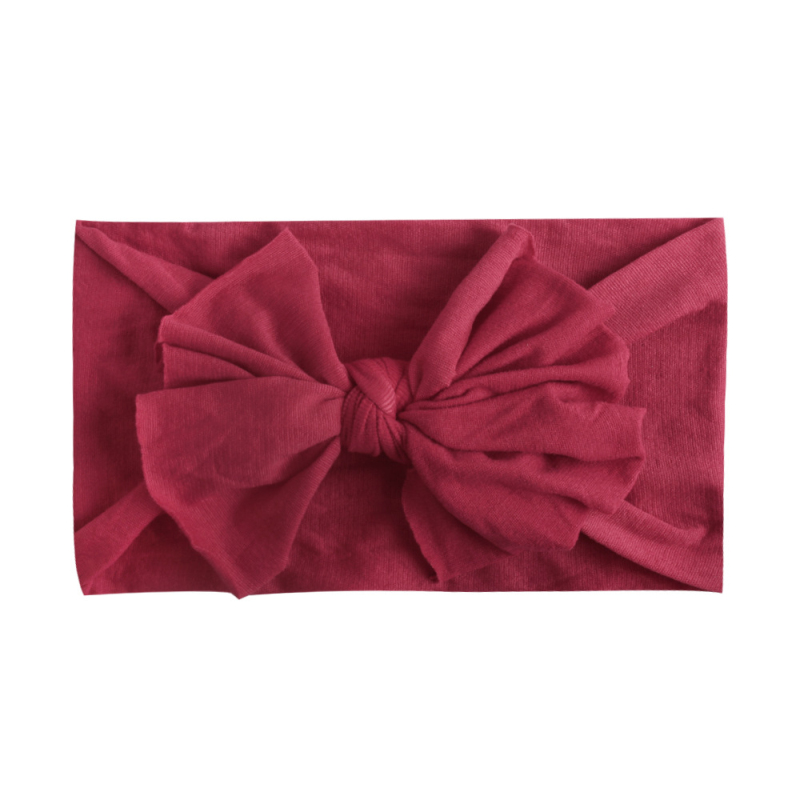 23 kleuren Baby Hoofdband Tulband Geknoopt kleine kant bloem combinatie bloem haarband voor Pasgeboren Peuter Kinderen Baby Tulband