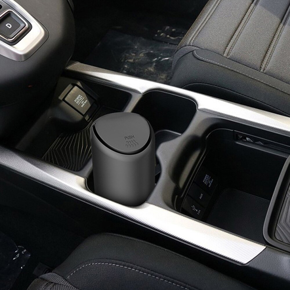 1Pc Car Prullenbak Kan Mini Auto Dust Organizer Auto Interieur Vuilniszak Vuilnis Container Opbergdoos Emmer Auto accessoires