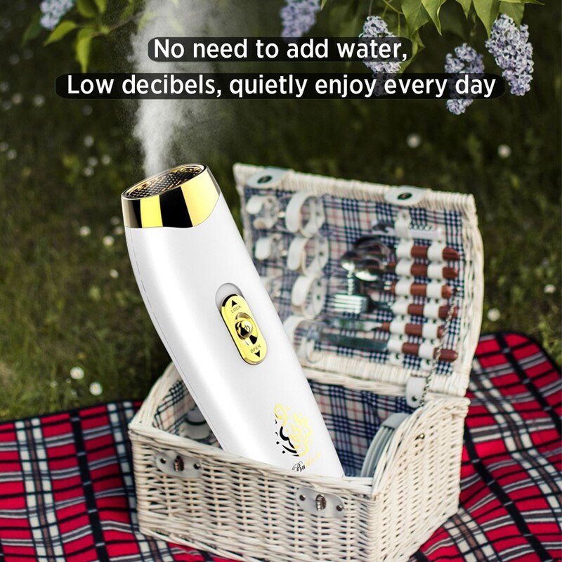Diffuseur d&#39;arôme arabe, chargeur USB Portable, brûleur d&#39;encens électrique arabe pour aromathérapie