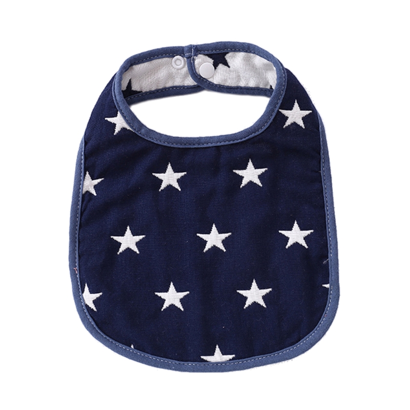 Baby Speeksel Handdoek Met Drukknoop Babyvoeding Slabbetjes Voor Jongens Meisjes Baby Bib Ademend Baby Kwijlen Slabbetjes: 05