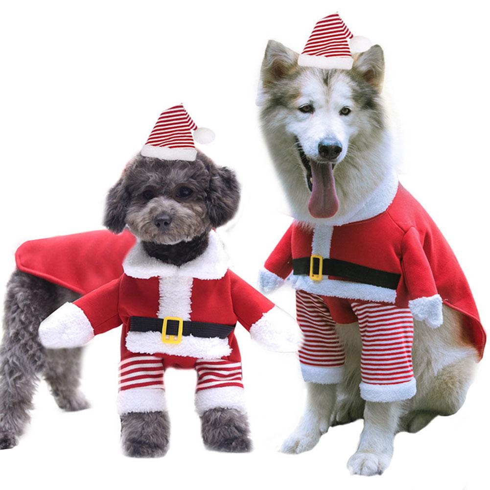 Size S-XXXL Funny Pet Kleding Kerst Kostuum Leuke Hond Cosplay Kleding Comfortabele Zachte Voor Medium Grote Honden Katten