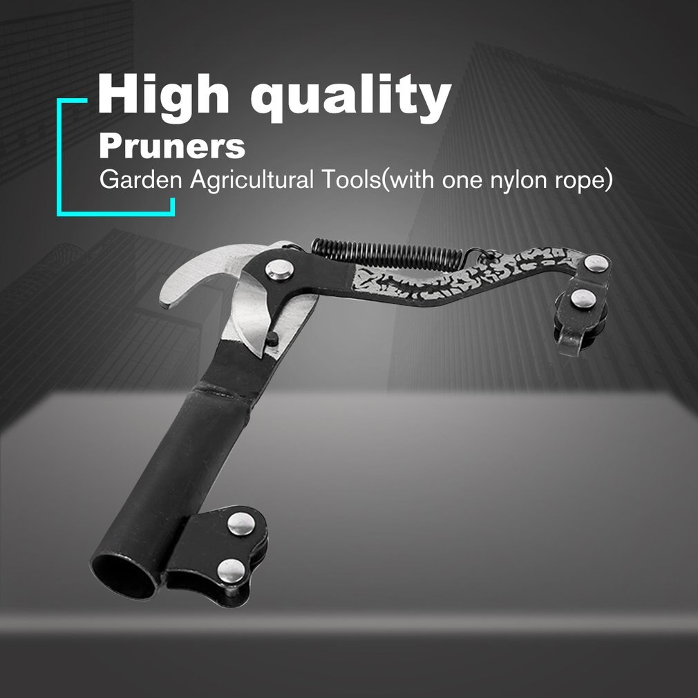 Pulley High Branch Scissors Garden Farm Tools Pruning Tool Fruit Tool Extendable Scissors Picking Fruit Garden Trimmer