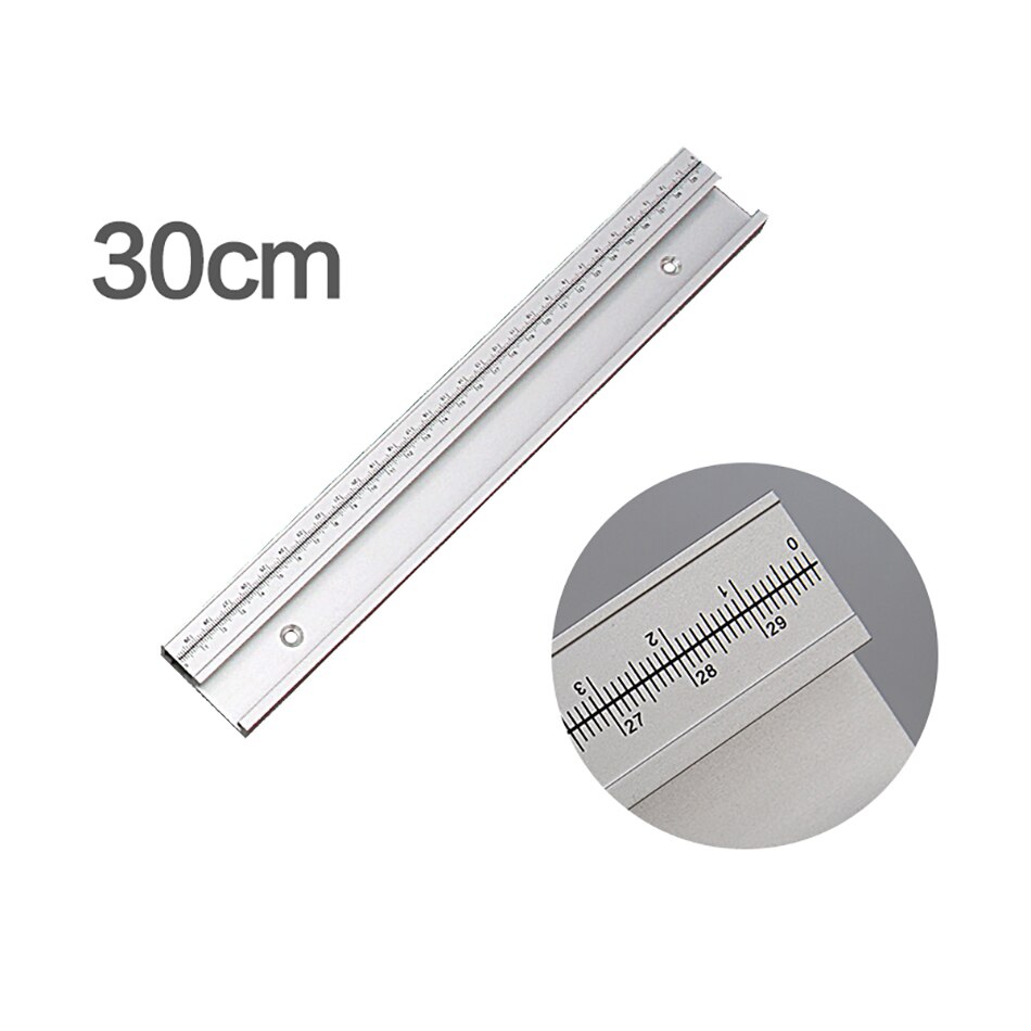 Router Table Saw Miter Track 300/400/500/600/800mm Specification T-shaped With Scale Track Groove Woodworking DIY Workbench: A 300mm