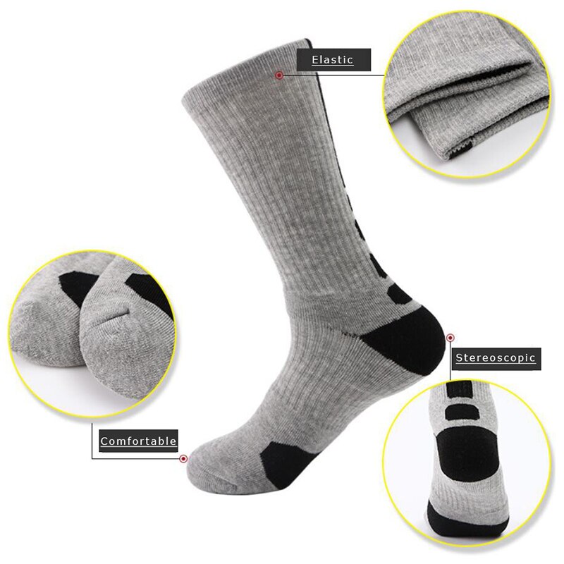 Men Outdoor Sport Cycling Bike Socks Hiking Basketball Football Running Soccer Compression Socks Calcetines Ciclismo Hombre