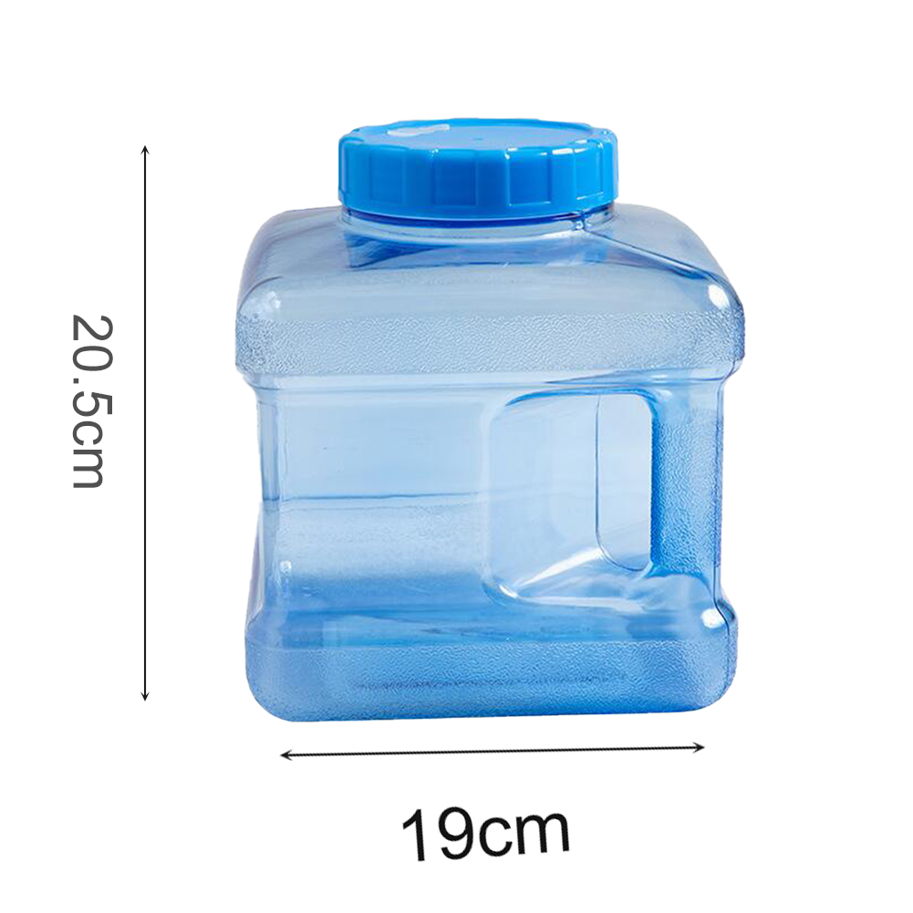 5/8/10//12/15L Portable Water Bucket Driving Pure Water Tank Container with Faucet for Outdoor Camping Cooking Picnic Hiking: Khaki