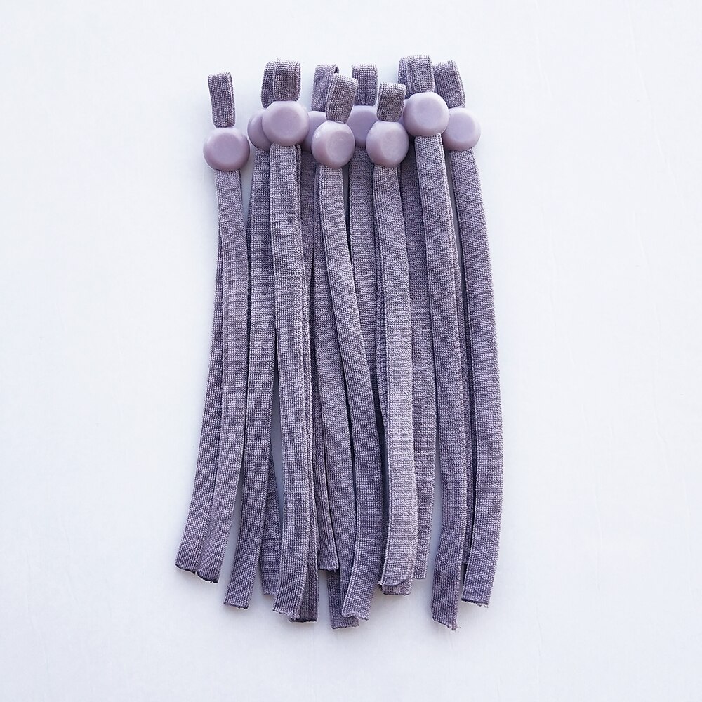 10 Pcs Diy Platte Masker Elastische Band Zwart Wit Rubber Touw Oor Opknoping Touw Verstelbare Zachte Elastische Naaien Ambachtelijke Accessoires: Color 18