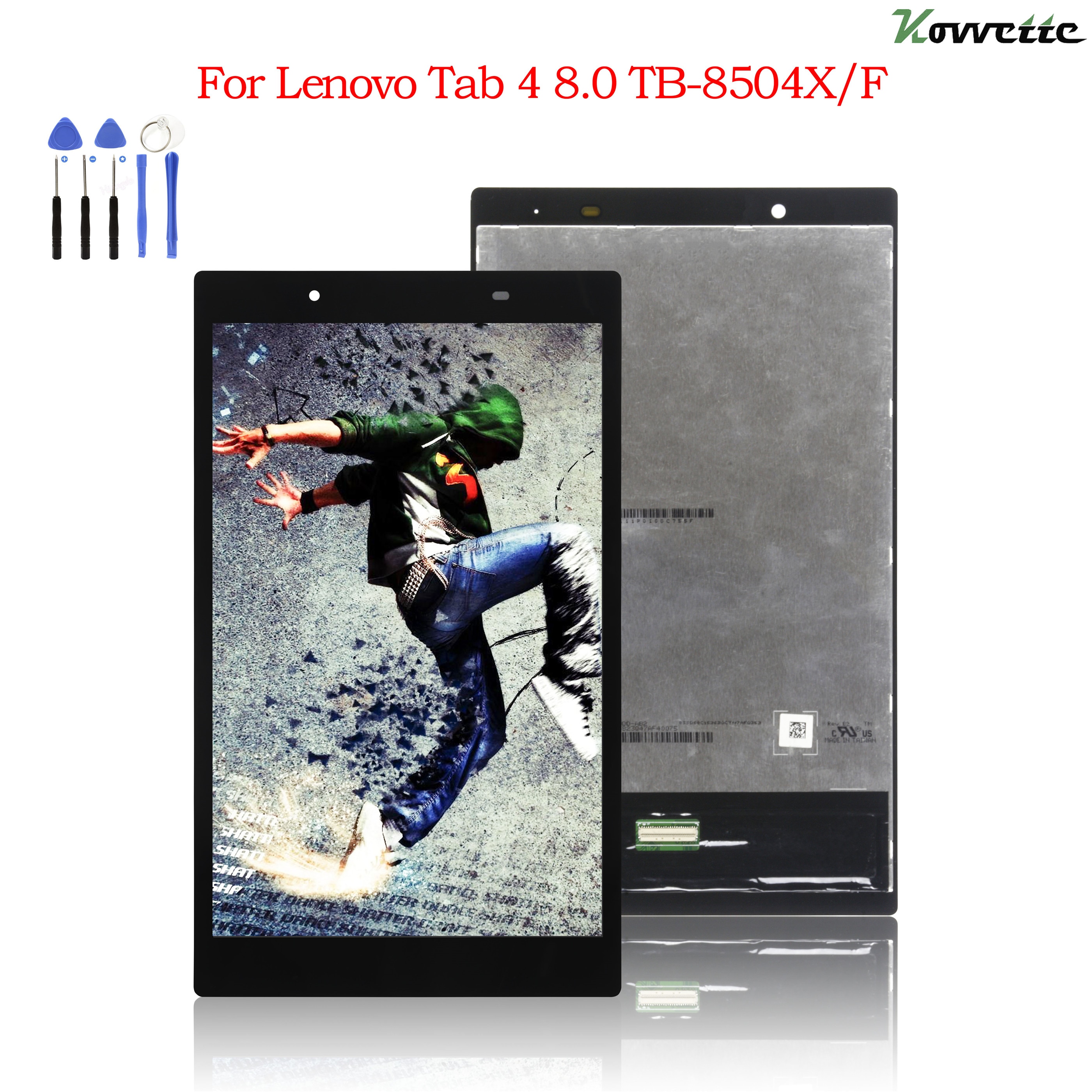 8 '' för för lenovo tab 4 8504 tb-8504x tb -8504f tb -8504p lcd-skärm och digitaliserare med pekskärm